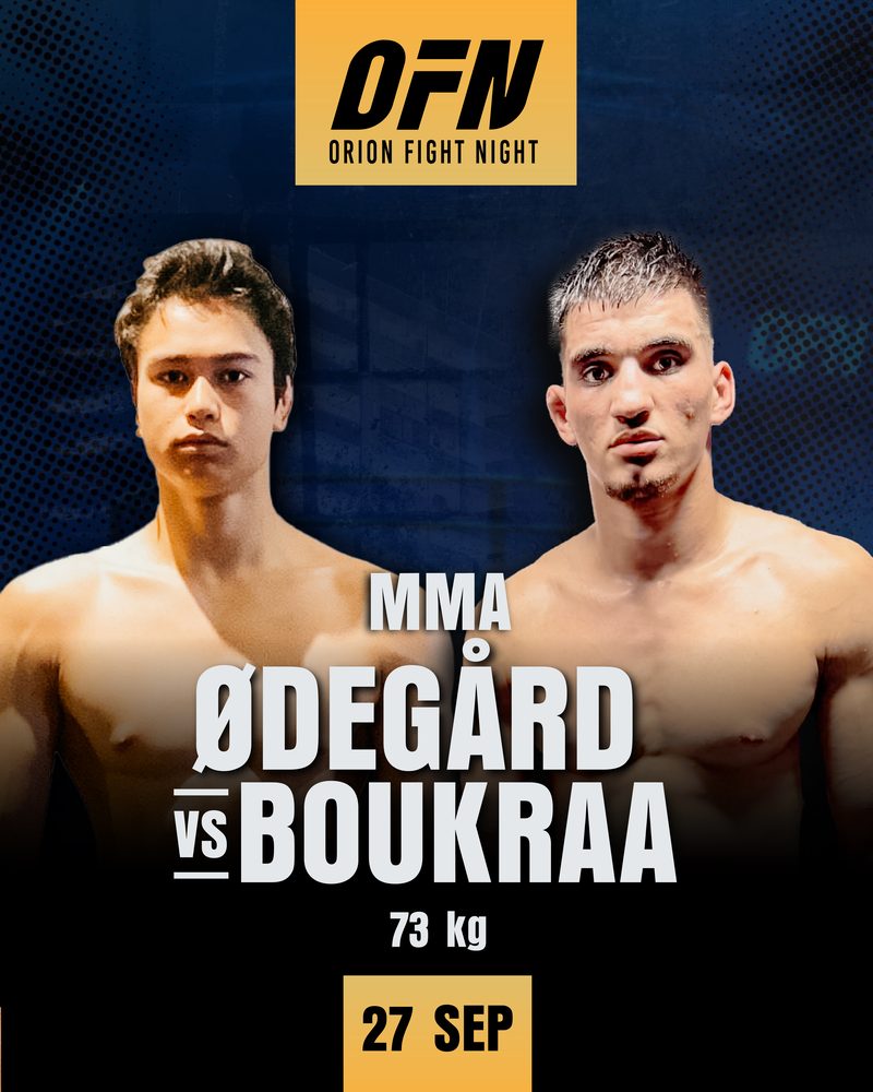 Ødegård mot Boukraa, MMA 73 kg