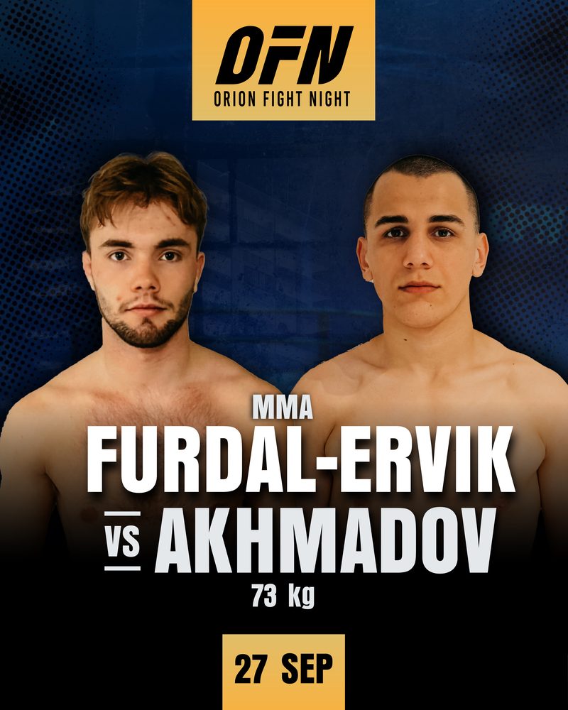 Furdal-Ervik mot Akhmadov, MMA 73 kg