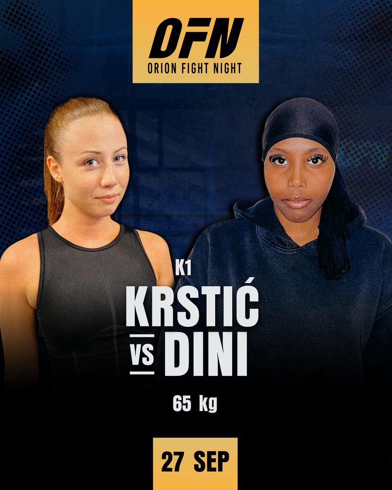 Krstić mot Ali Dini, K1 65 kg