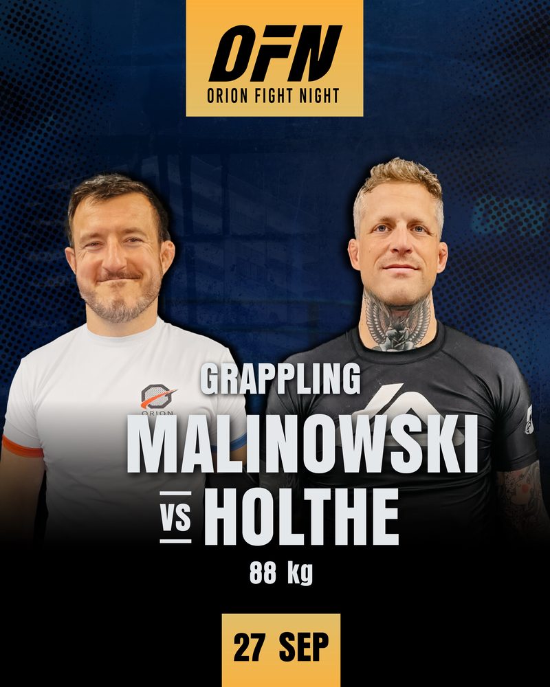 Malinowski mot Holthe, grappling 88 kg