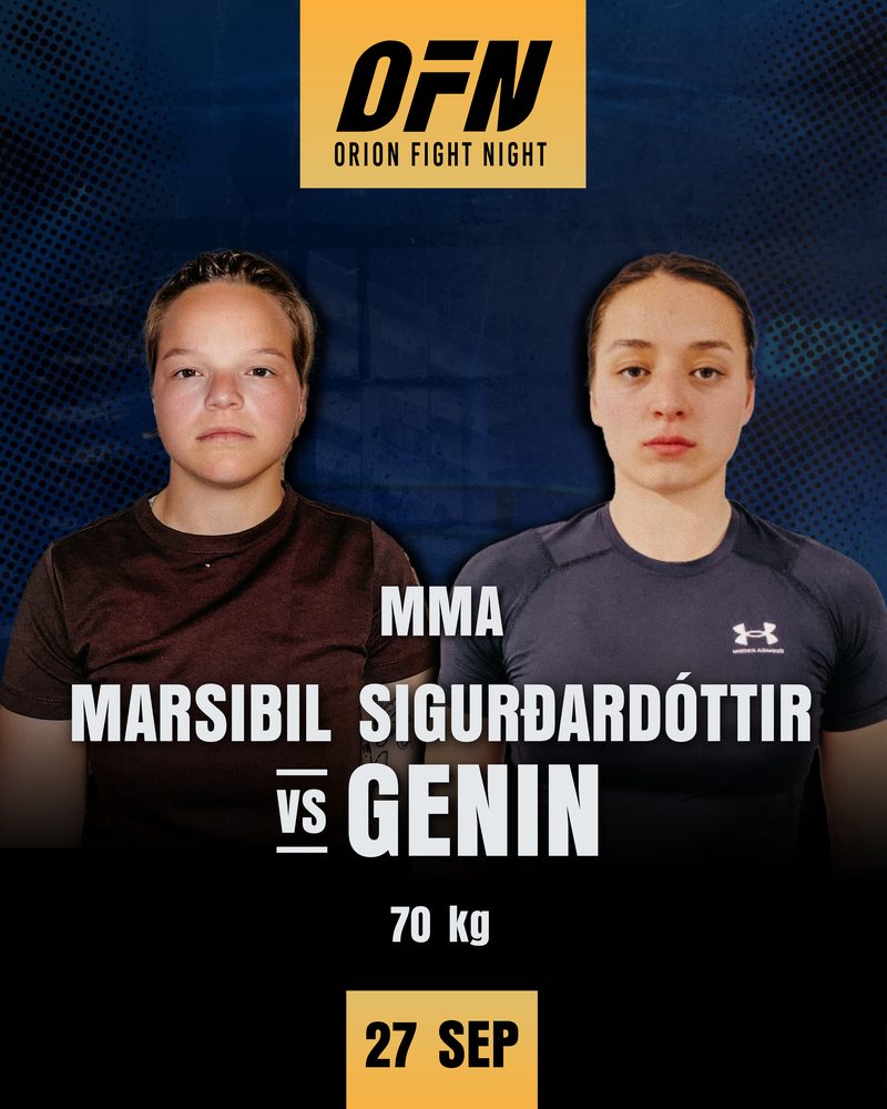 Marsibil Sigurðardóttir mot Genin, MMA 70 kg