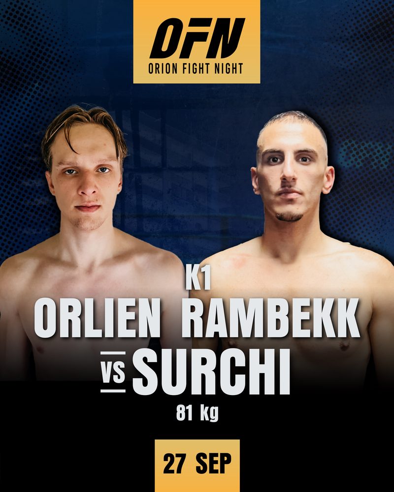 Orlien Rambekk mot Surchi, K1 81 kg