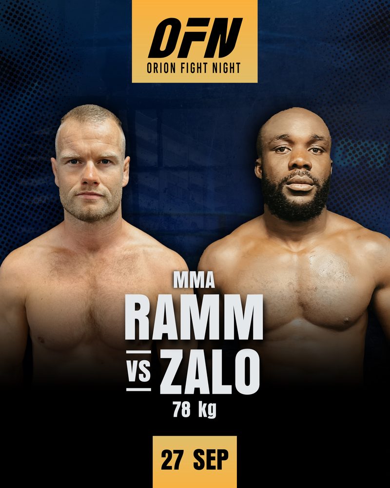 Ramm mot Zalo, MMA 78 kg