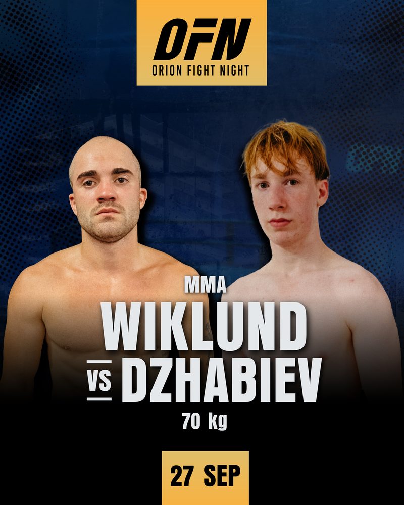 Wiklund mot Dzhabiev, MMA 70 kg