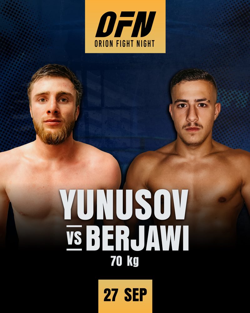 Yunusov mot Berjawi, MMA 70 kg