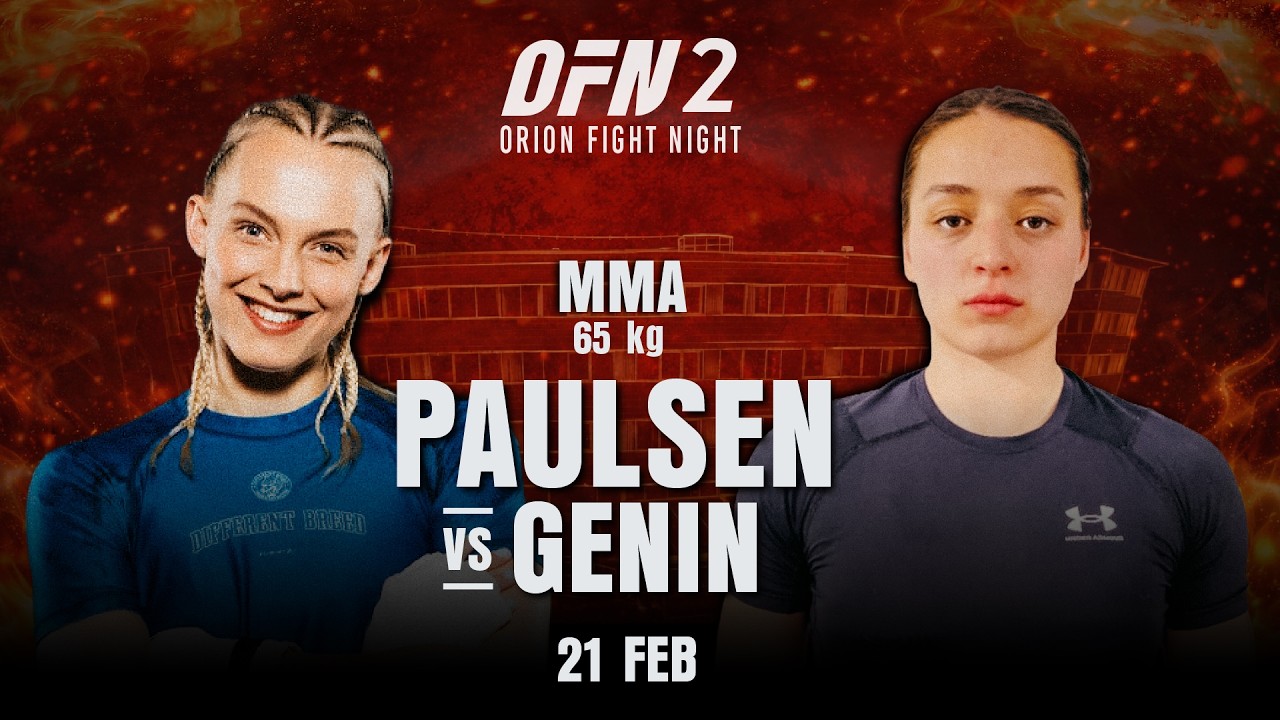 Paulsen mot Genin, MMA 65 kg