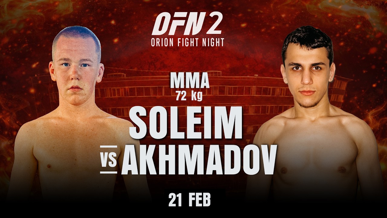 Soleim mot Akhmadov, MMA 72 kg