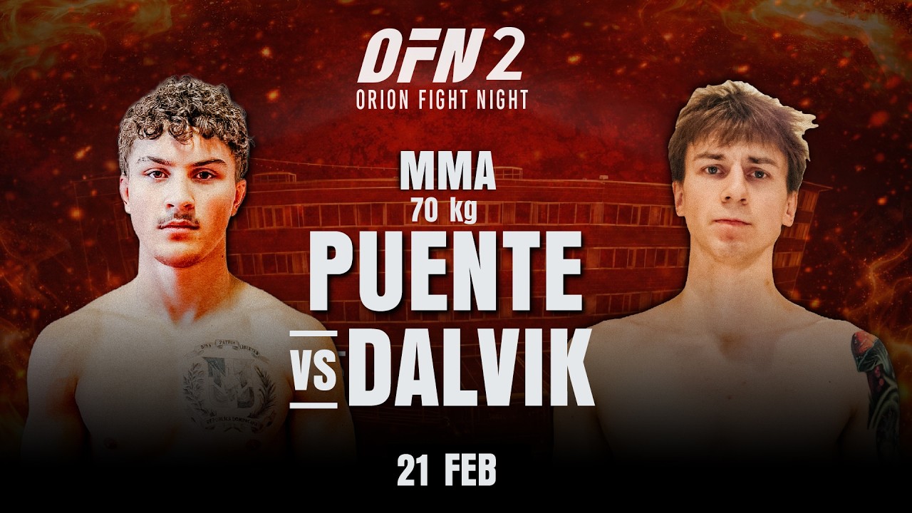 Puente mot Dalvik, MMA 70 kg