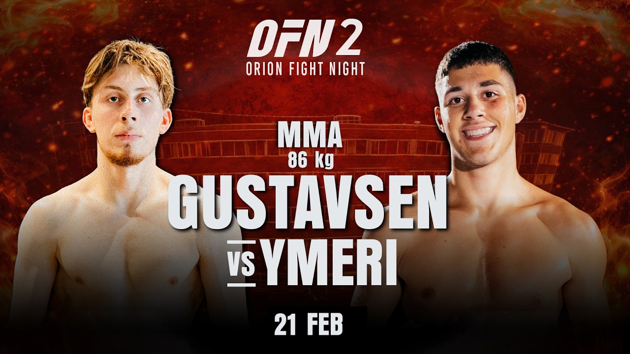 Gustavsen mot Ymeri, MMA 86 kg