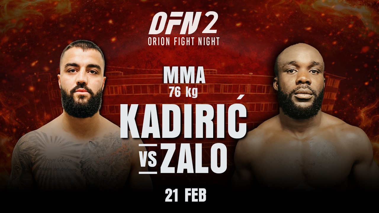Kadiric mot Zalo, MMA 76 kg