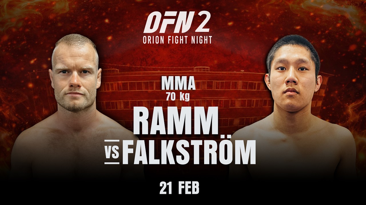 Ramm mot Falkström, MMA 77,5 kg