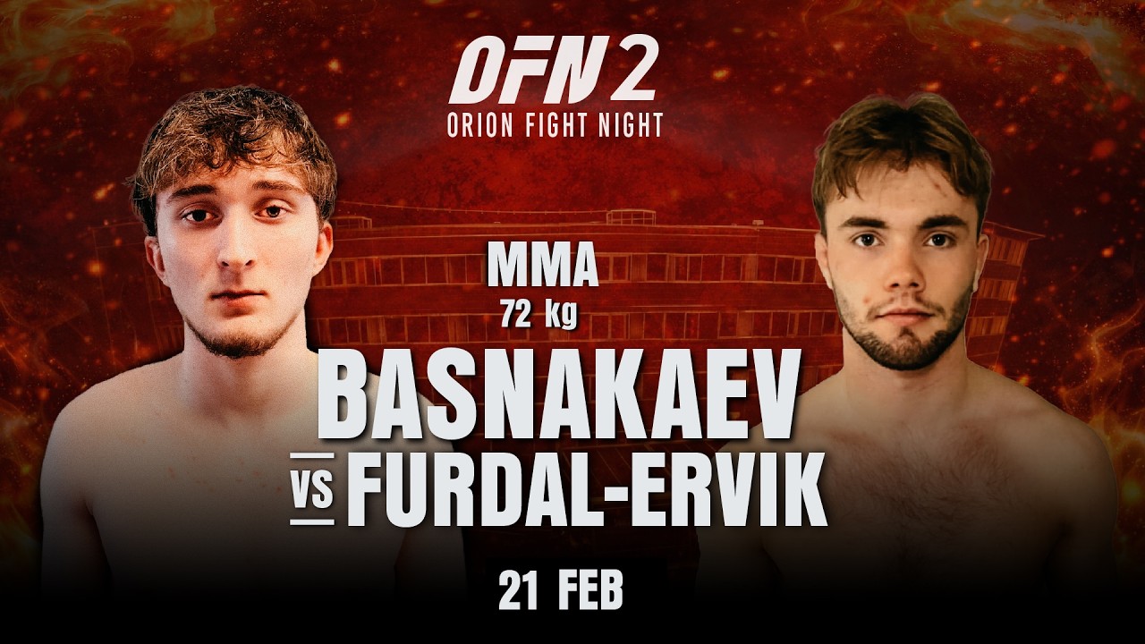 Basnakaev mot Furdal-Ervik, MMA 72 kg