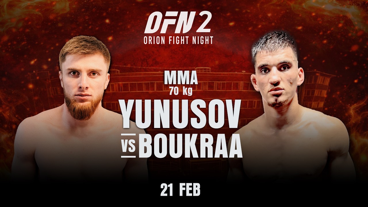 Yunusov mot Boukraa, MMA 70 kg