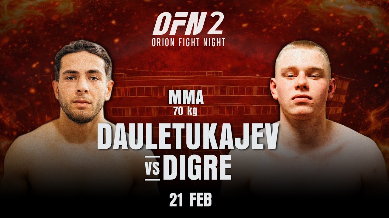 Digre mot Dauletukajev, MMA 70 kg