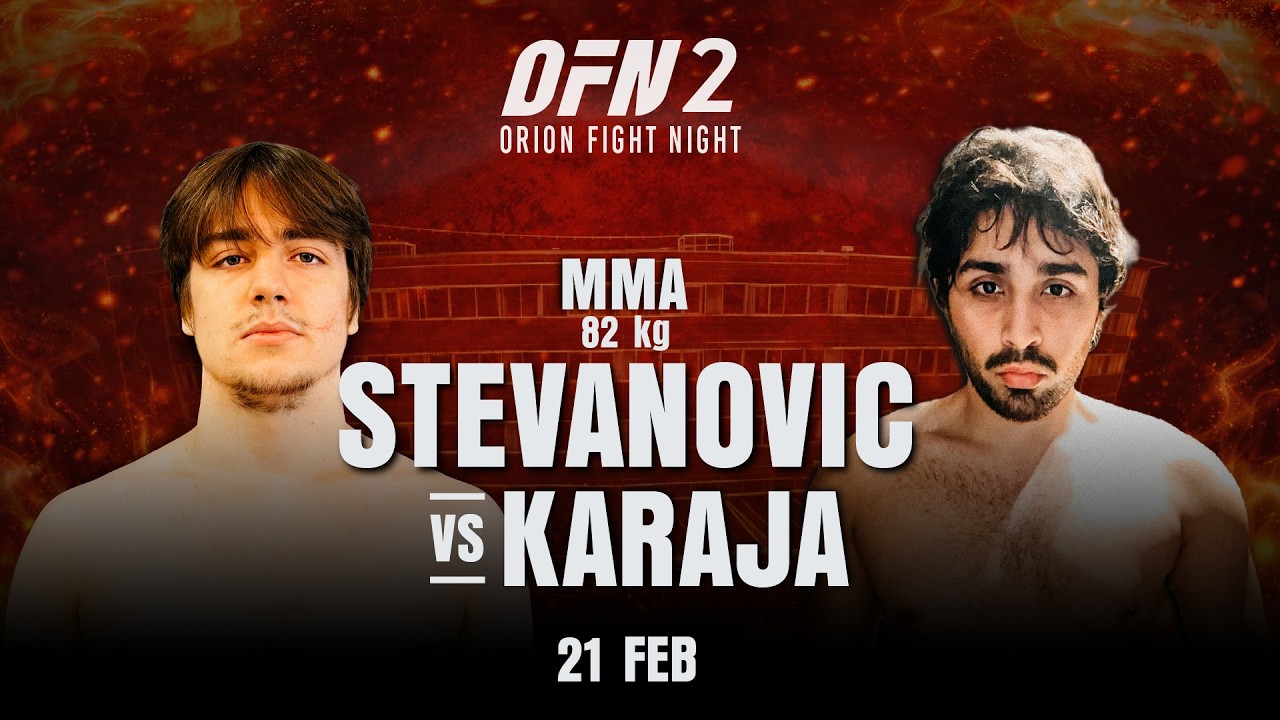 Stevanovic mot Karaja, MMA 82 kg