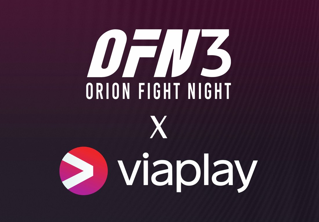 Orion Fight Night 3 i samarbeid med Viaplay